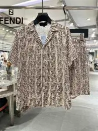 fendi survetements manches courtes pour homme s_1222554